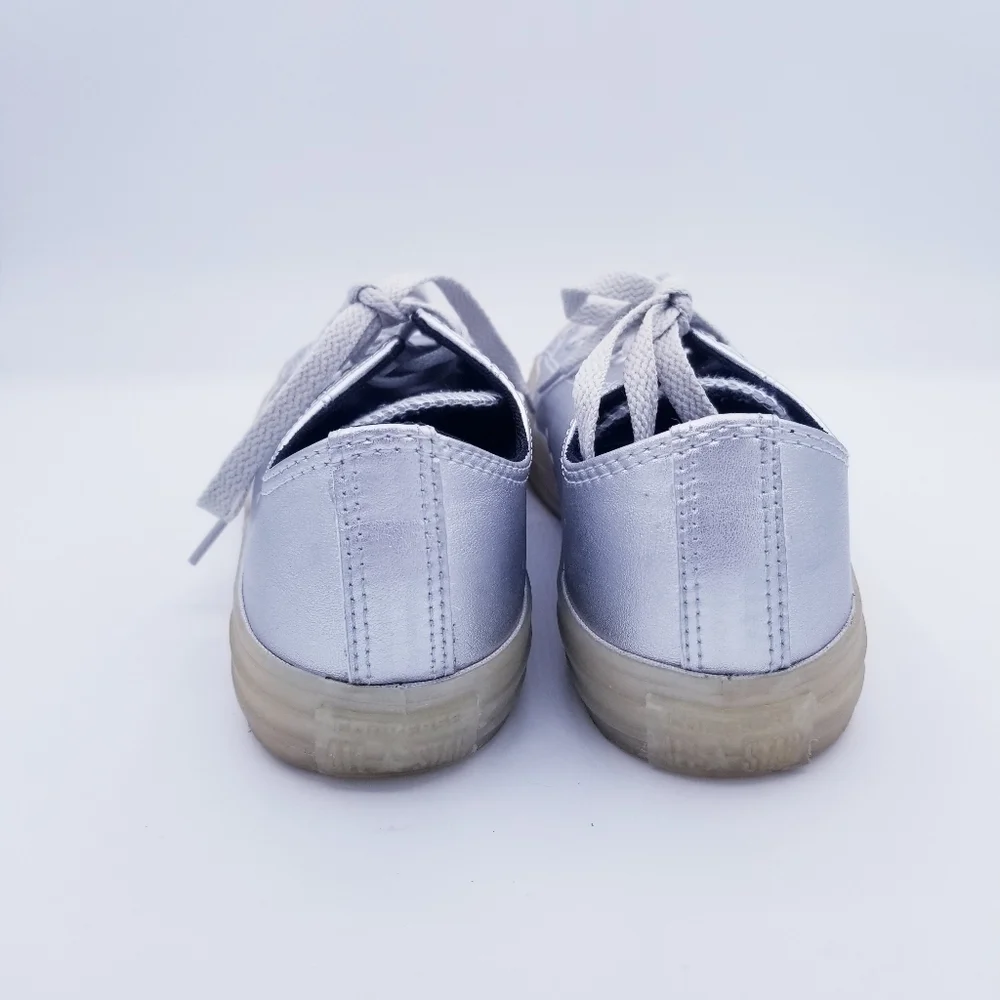 Converse Silver Gray Sneakers - Junior 4.5